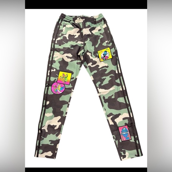 AdidasOriginals X Jeremy Scott Camouflage Track Pants Men’s new